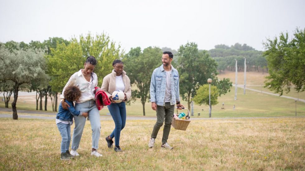 Attività all’aperto per famiglie